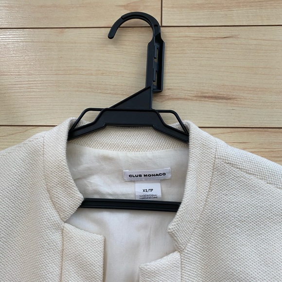 Club Monaco white jacket - Picture 5 of 6